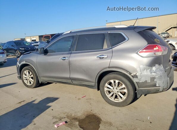 KNMAT2MV4GP704880 2016 NISSAN ROGUE Charcoal Trasero izquierdo