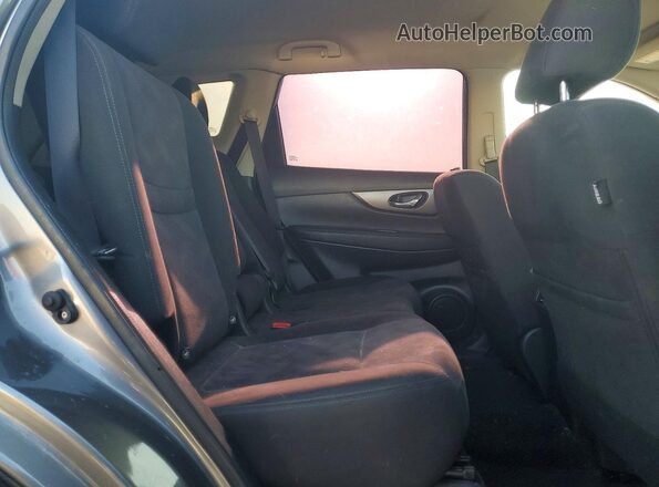 KNMAT2MV4GP704880 2016 NISSAN ROGUE Charcoal Vista interior trasera