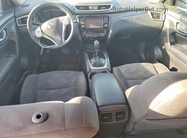 KNMAT2MV4GP704880 2016 NISSAN ROGUE Charcoal Vista del salpicadero
