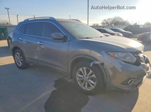 KNMAT2MV4GP704880 2016 NISSAN ROGUE Charcoal Delantero derecho