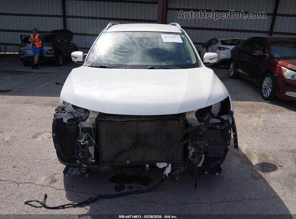 KNMAT2MV4JP592136 2018 NISSAN ROGUE White Widok zestawu wskaźników