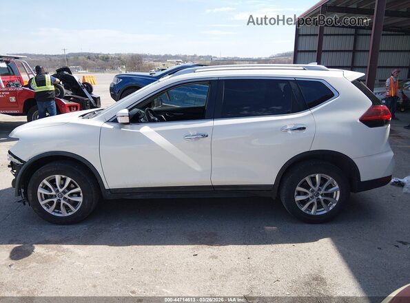KNMAT2MV4JP592136 2018 NISSAN ROGUE White Widok wnętrza 360 stopni