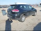 2016 Nissan Rogue S Black vin: KNMAT2MV6GP720627