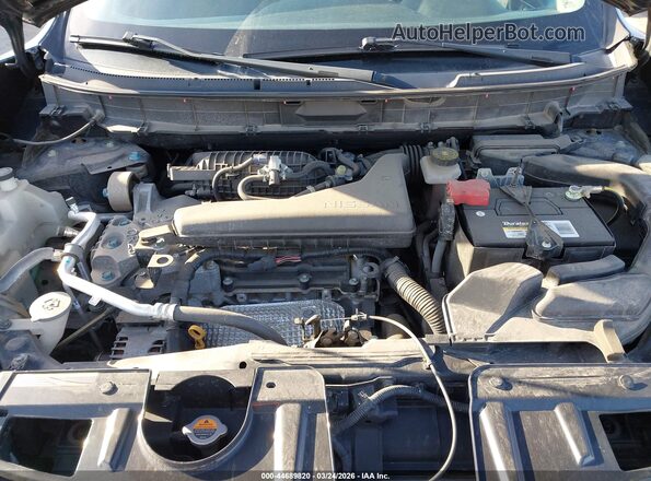 KNMAT2MV6GP720627 2016 NISSAN ROGUE Black Widok z tyłu
