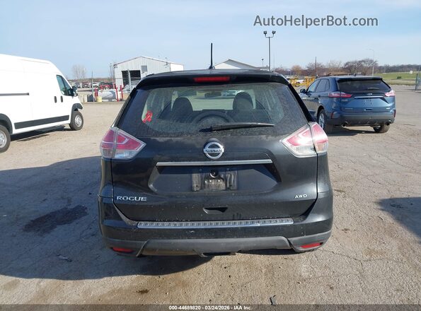 KNMAT2MV6GP720627 2016 NISSAN ROGUE Black 
