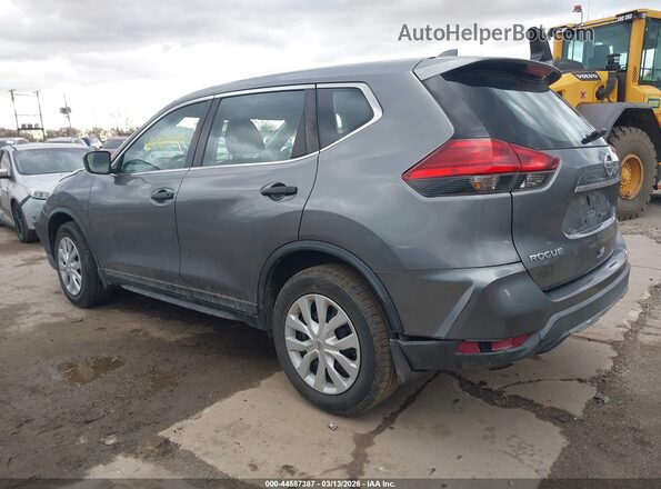 KNMAT2MV9HP558137 2017 NISSAN ROGUE Gray Trasero izquierdo