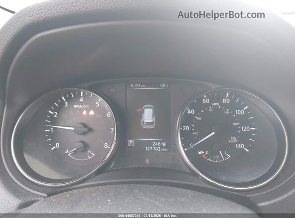 KNMAT2MV9HP558137 2017 NISSAN ROGUE Gray Vista de los asientos traseros