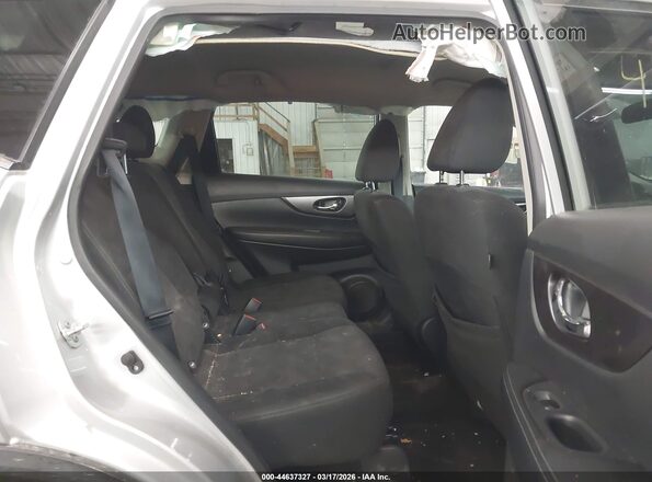 KNMAT2MVXGP637122 2016 NISSAN ROGUE Silver VIN կոդի պիտակի տեսք