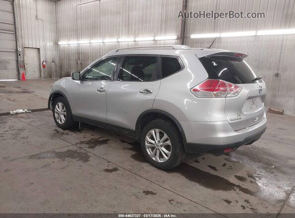 KNMAT2MVXGP637122 2016 NISSAN ROGUE Silver Հետևի ձախ