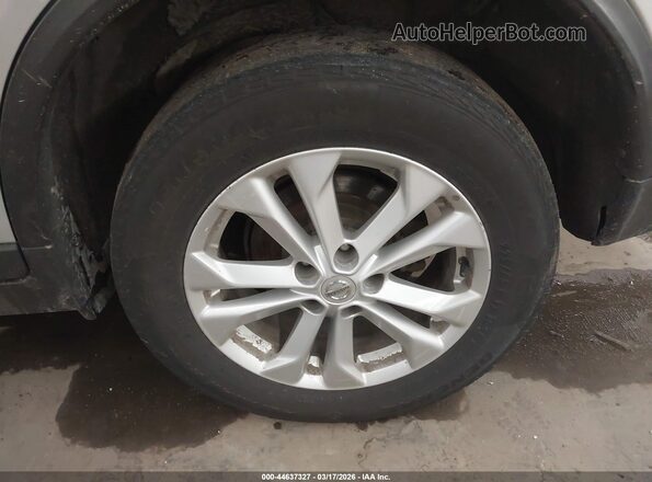 KNMAT2MVXGP637122 2016 NISSAN ROGUE Silver Սարքավորումների վահանակի տեսք