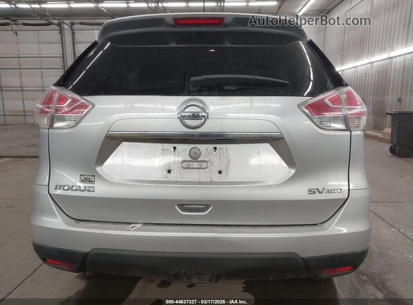 KNMAT2MVXGP637122 2016 NISSAN ROGUE Silver 