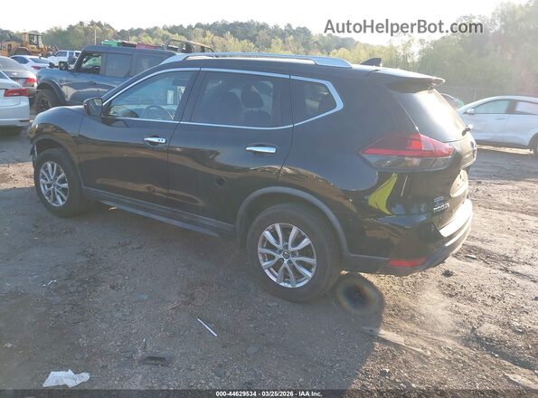 KNMAT2MVXJP547234 2018 NISSAN ROGUE Черный Задняя левая четверть