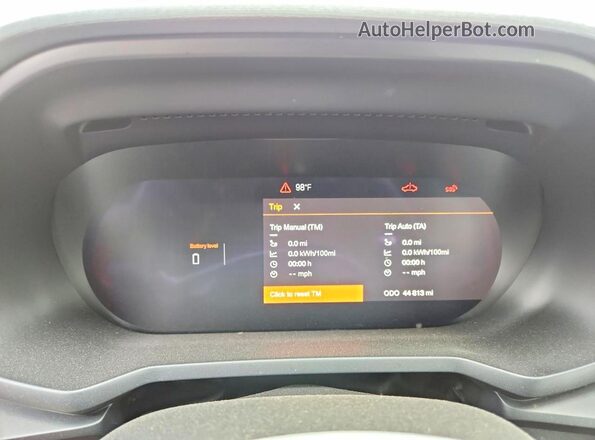 LPSED3KA2NL052620 2022 POLESTAR 2 Серый Вид щитка приборов