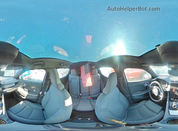LPSED3KA3ML015297 2021 POLESTAR 2 White VIN sticker view
