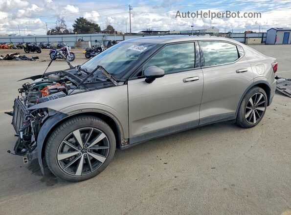 LPSED3KA7ML008501 2021 POLESTAR 2 Tan Передня ліва чверть