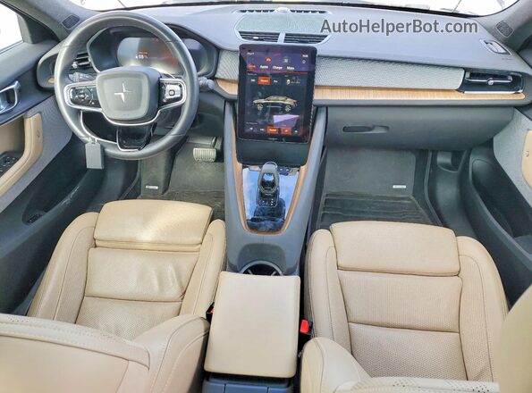 LPSED3KA7ML008501 2021 POLESTAR 2 Tan Вид панелі приладів