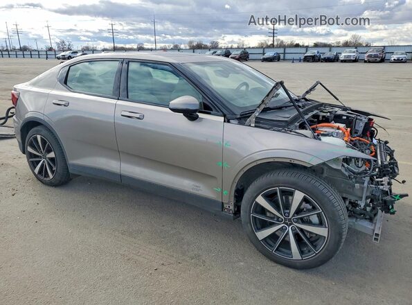 LPSED3KA7ML008501 2021 POLESTAR 2 Tan Передня права чверть