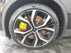 2021 Polestar 2 Black vin: LPSED3KA8ML010631 Damage: Left Front Tire, Worn, Replacement Required