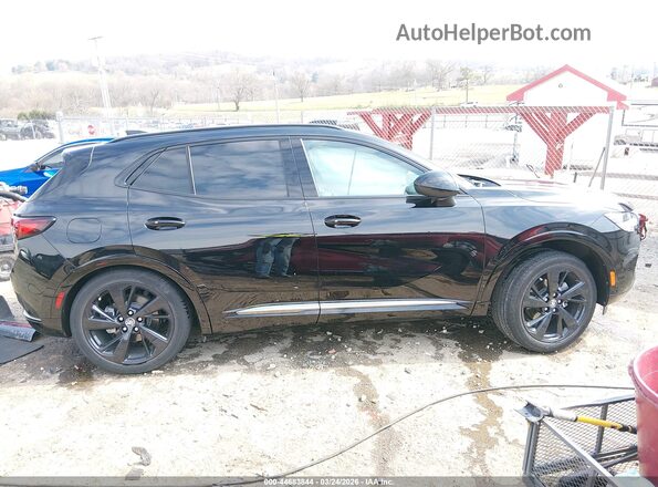 LRBAZLR41PD145907 2023 BUICK ENVISION Black Widok wnętrza 360 stopni