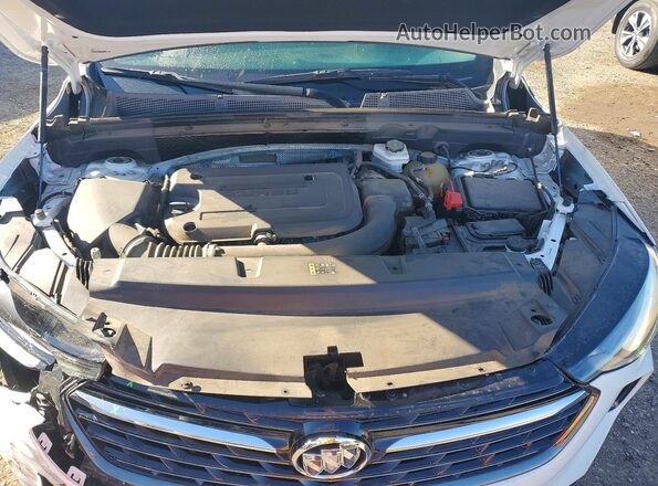LRBAZLR49MD076332 2021 BUICK ENVISION White Вид задньої частини салону