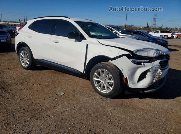 LRBAZLR49MD076332 2021 BUICK ENVISION White Передня права чверть