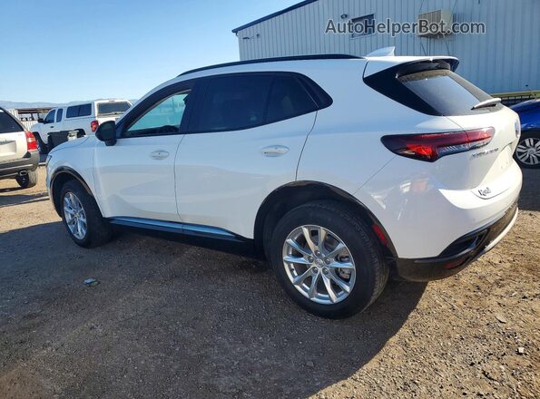LRBAZLR49MD076332 2021 BUICK ENVISION White Задня ліва чверть