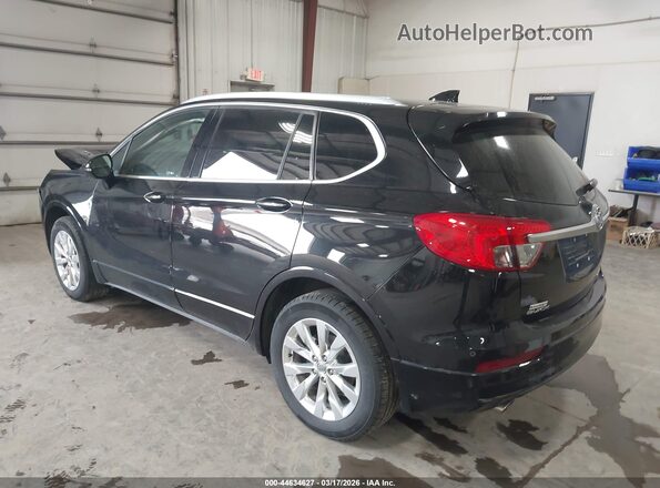 LRBFX1SA2JD007252 2018 BUICK ENVISION Черный Задняя левая четверть
