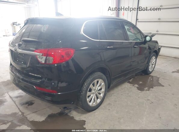 LRBFX1SA2JD007252 2018 BUICK ENVISION Черный Задняя правая четверть