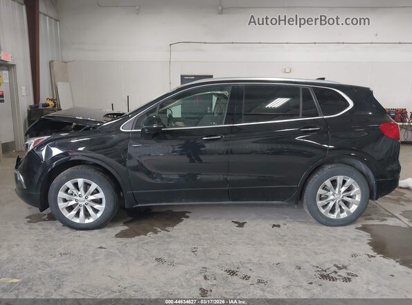 LRBFX1SA2JD007252 2018 BUICK ENVISION Черный Вид задней части салона