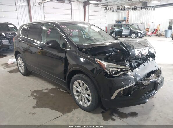 LRBFX1SA2JD007252 2018 BUICK ENVISION Черный Передняя правая четверть