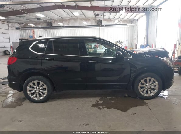 LRBFX1SA2JD007252 2018 BUICK ENVISION Черный Вид щитка приборов