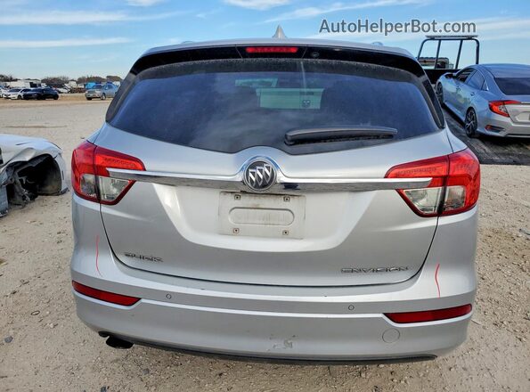 LRBFX1SA5JD082320 2018 BUICK ENVISION Серебряный Вид сзади