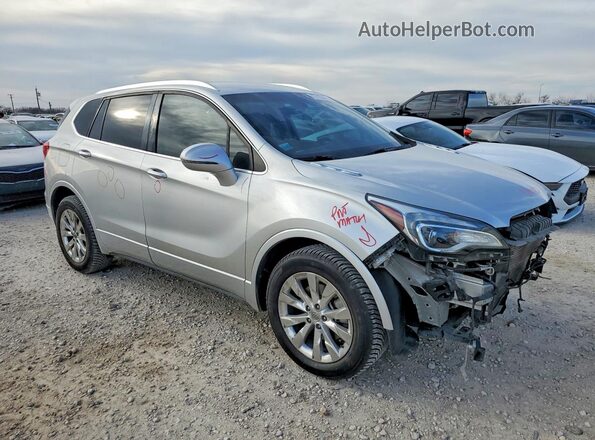 LRBFX1SA5JD082320 2018 BUICK ENVISION Серебряный Передняя правая четверть