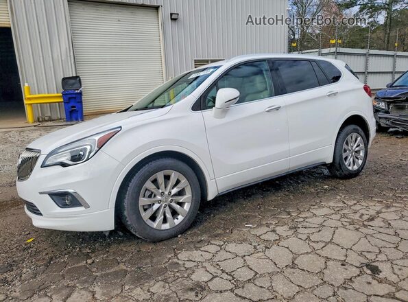 LRBFX1SA5JD082348 2018 BUICK ENVISION Белый Передняя левая четверть
