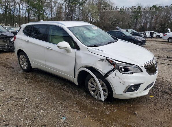 LRBFX1SA5JD082348 2018 BUICK ENVISION Белый Передняя правая четверть