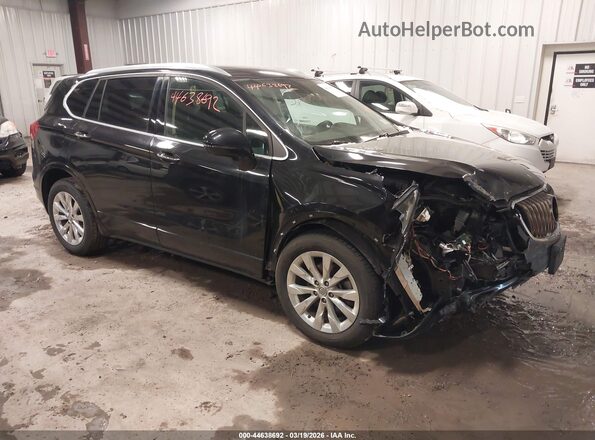 LRBFX1SAXJD007600 2018 BUICK ENVISION Black წინა მარჯვენა