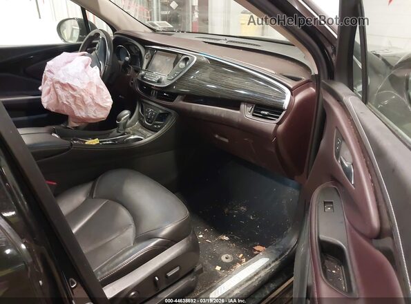 LRBFX1SAXJD007600 2018 BUICK ENVISION Black წინა სალონის ხედი