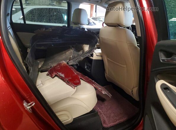 LRBFX1SAXKD020980 2019 BUICK ENVISION Красный Вид задней части салона