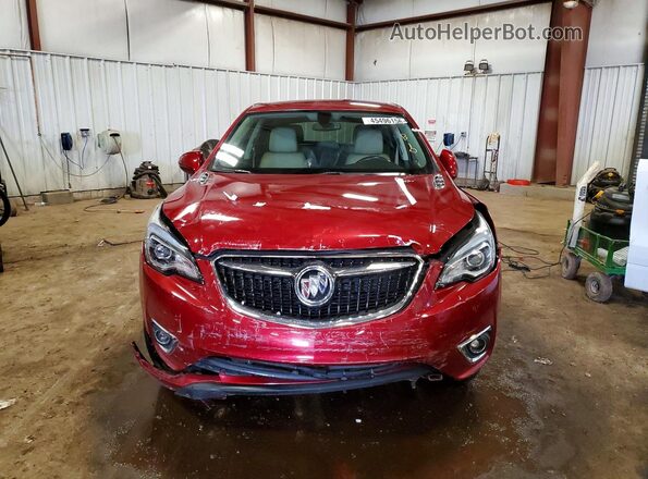 LRBFX1SAXKD020980 2019 BUICK ENVISION Красный Вид спереди