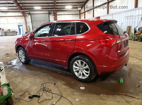 LRBFX1SAXKD020980 2019 BUICK ENVISION Красный Задняя левая четверть