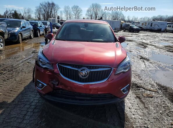 LRBFX1SAXKD142996 2019 BUICK ENVISION Красный Вид спереди