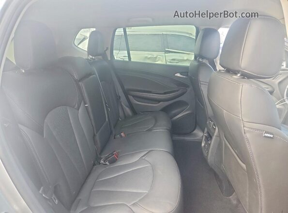 LRBFX2SA2KD003516 2019 BUICK ENVISION Silver Vista interior trasera