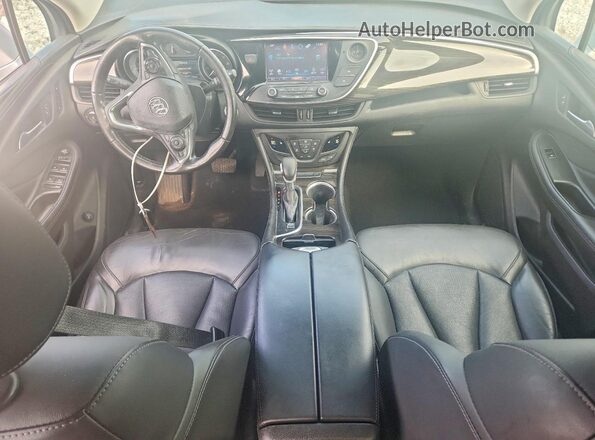 LRBFX2SA2KD003516 2019 BUICK ENVISION Silver Vista del salpicadero