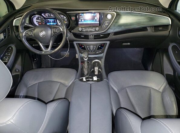 LRBFX2SA5KD008743 2019 BUICK ENVISION Black Vista del salpicadero
