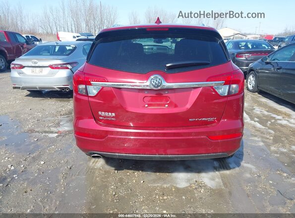 LRBFX2SA6JD003629 2018 BUICK ENVISION Red 