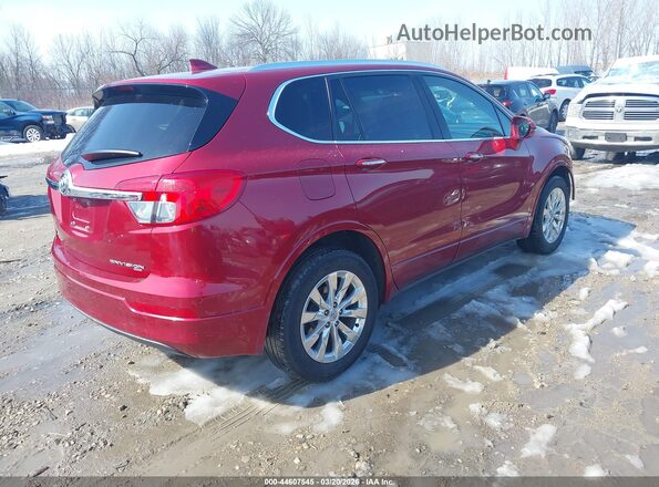LRBFX2SA6JD003629 2018 BUICK ENVISION Red Trasero derecho