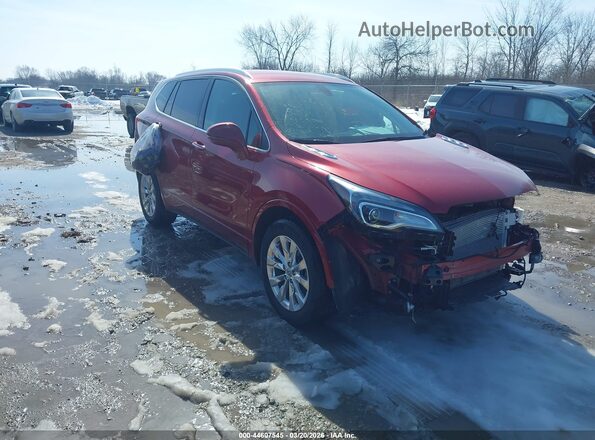 LRBFX2SA6JD003629 2018 BUICK ENVISION Red Delantero derecho