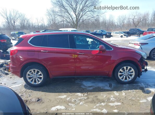 LRBFX2SA6JD003629 2018 BUICK ENVISION Red Vista interior de 360 grados