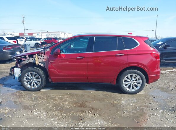 LRBFX2SA6JD003629 2018 BUICK ENVISION Red 