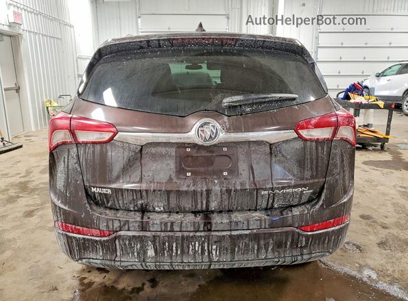 LRBFX2SA6LD088314 2020 BUICK ENVISION Brown უკანა ხედი